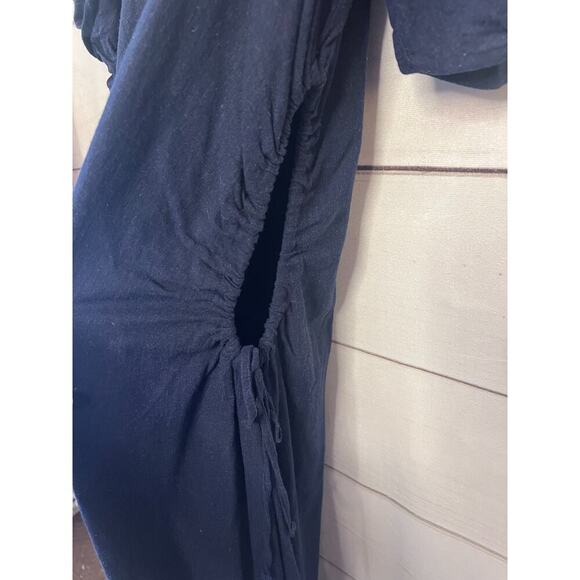 Petal + Pup Navy Maxi Dress Cut Out Size XL Fun Flirty - Picture 4 of 6